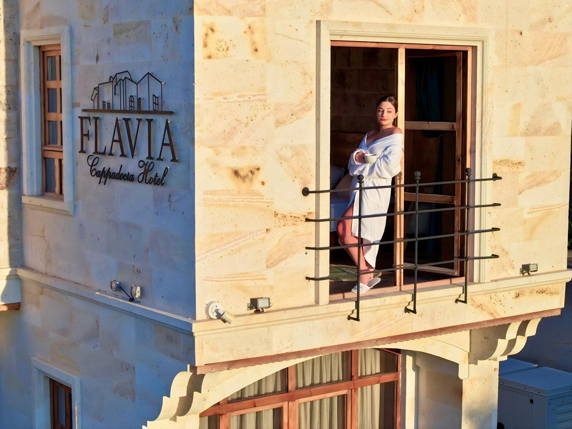 Flavia Cappadocia Hotel อุตชิซาร์ ภายนอก รูปภาพ